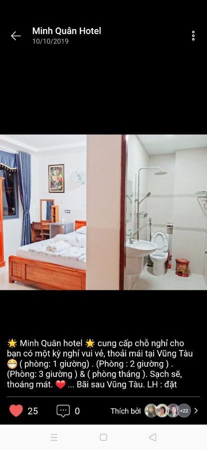 Minh Quan Hotel Vung Tau Luaran gambar